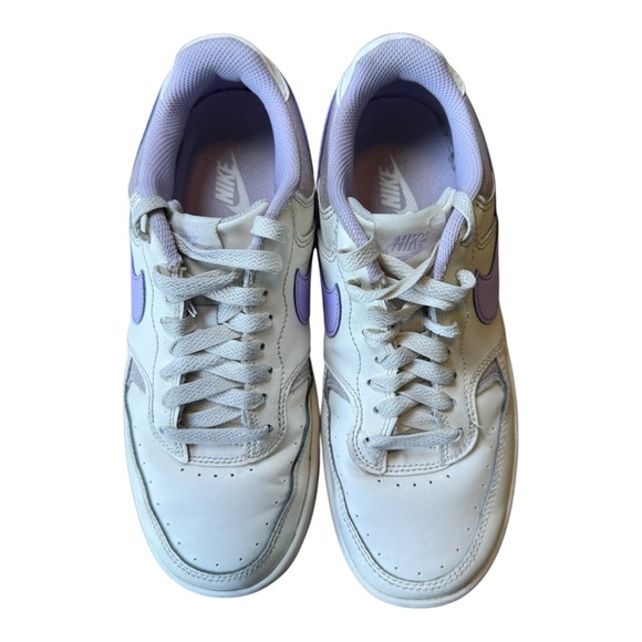 Nike DX91776-110 Womens Gamma Force Sneakers Shoes Ivory Lilac Bloom 8 - Picture 4 of 9